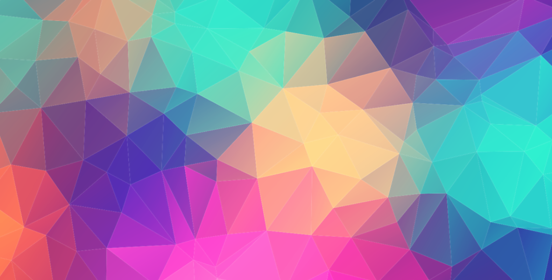 Brightly coloured geometric pattern